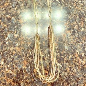 Long beaded necklace